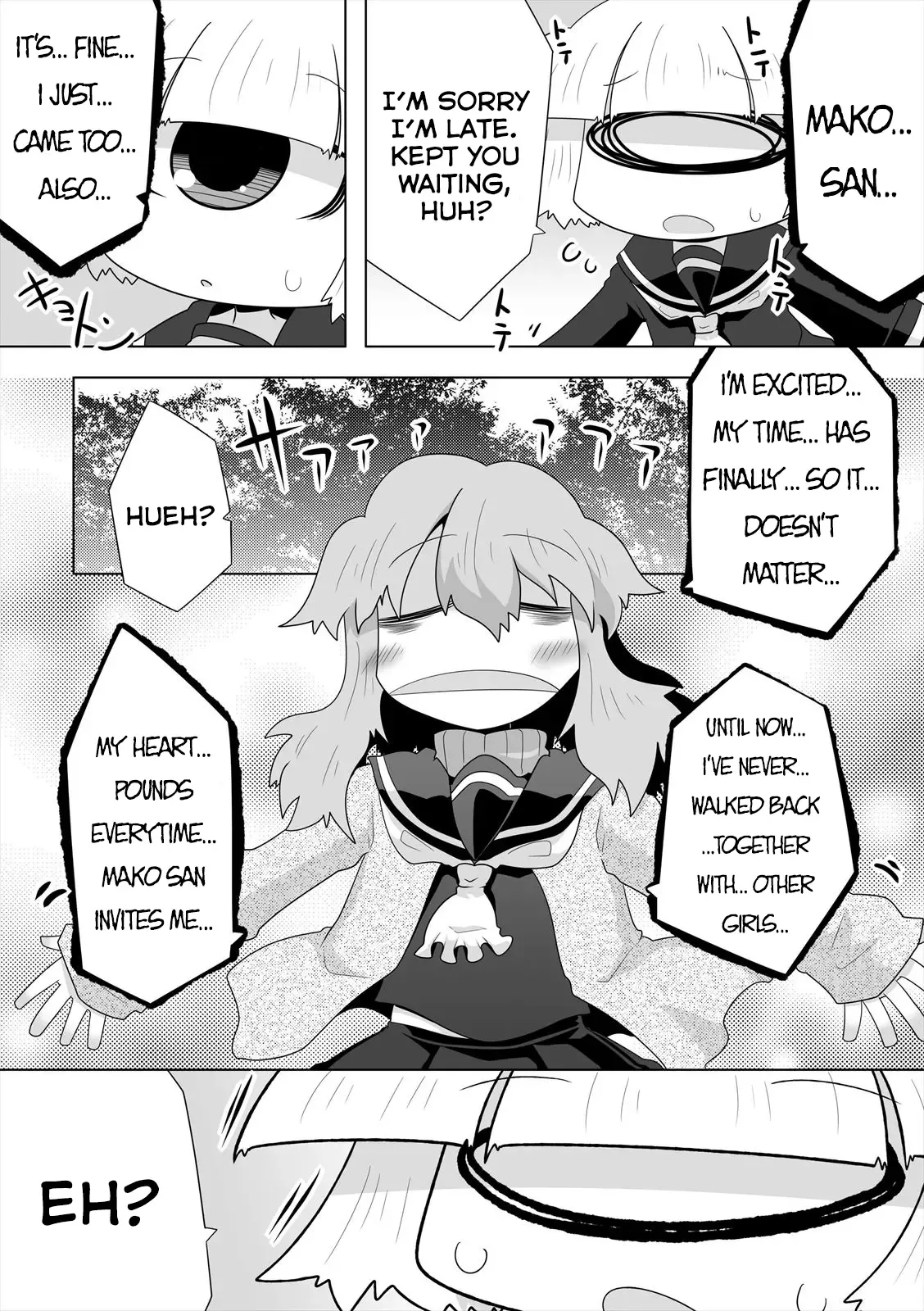 Mako-san to Hachisuka-kun. Chapter 16 page 2