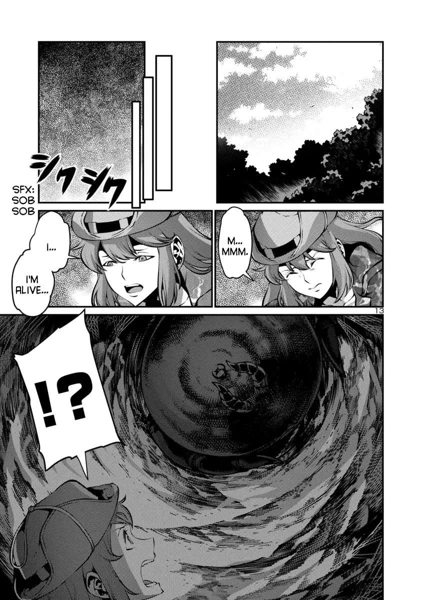 Kyochuu Rettou Chapter 22 page 13