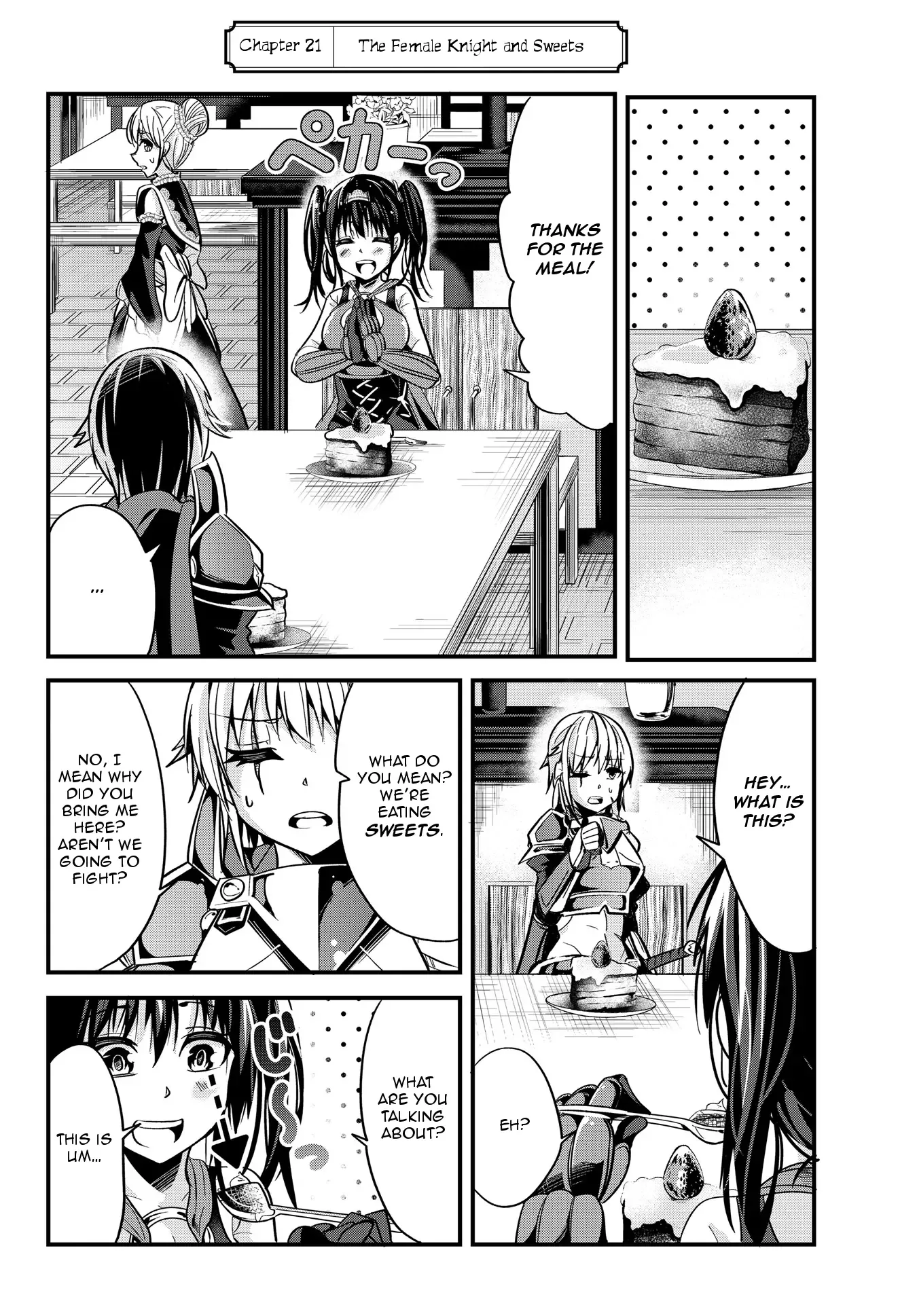 A Story About Treating a Female Knight Who Has Never Been Treated as a Woman as a Woman Chapter 21 page 2
