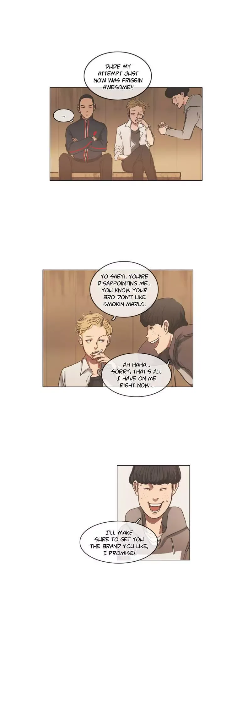 Save me Chapter 1 page 17
