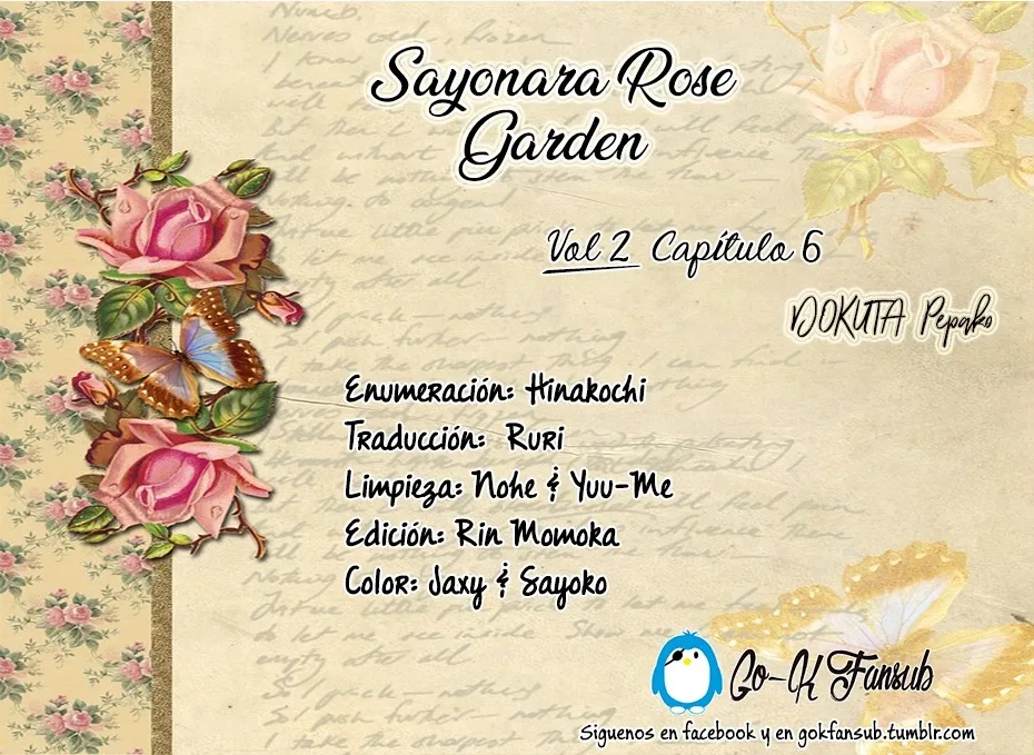 Sayonara Rose Garden Chapter 6 page 1