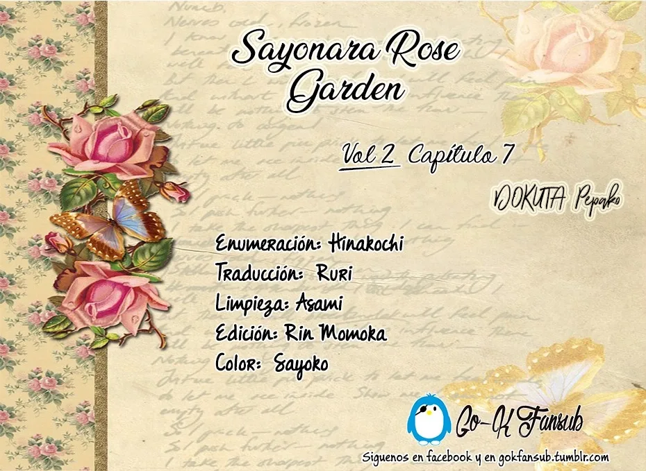 Sayonara Rose Garden Chapter 7 page 1