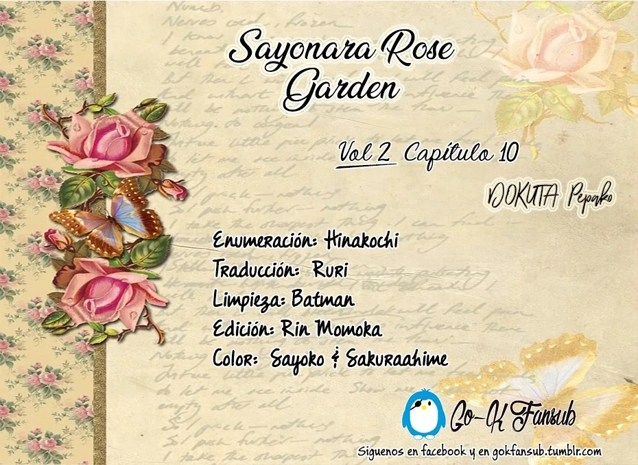Sayonara Rose Garden Chapter 10 page 1