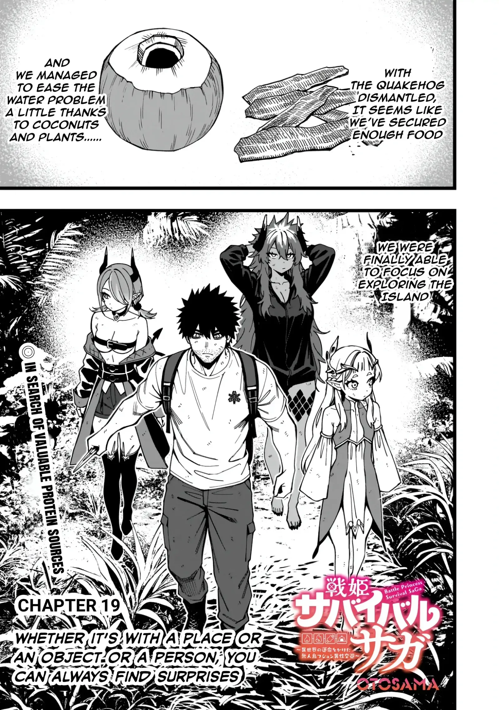Senki Survival Saga: Isekai no Unmei o Kaketa Mujintou Fujun Iseikouyuu Chapter 19 page 1