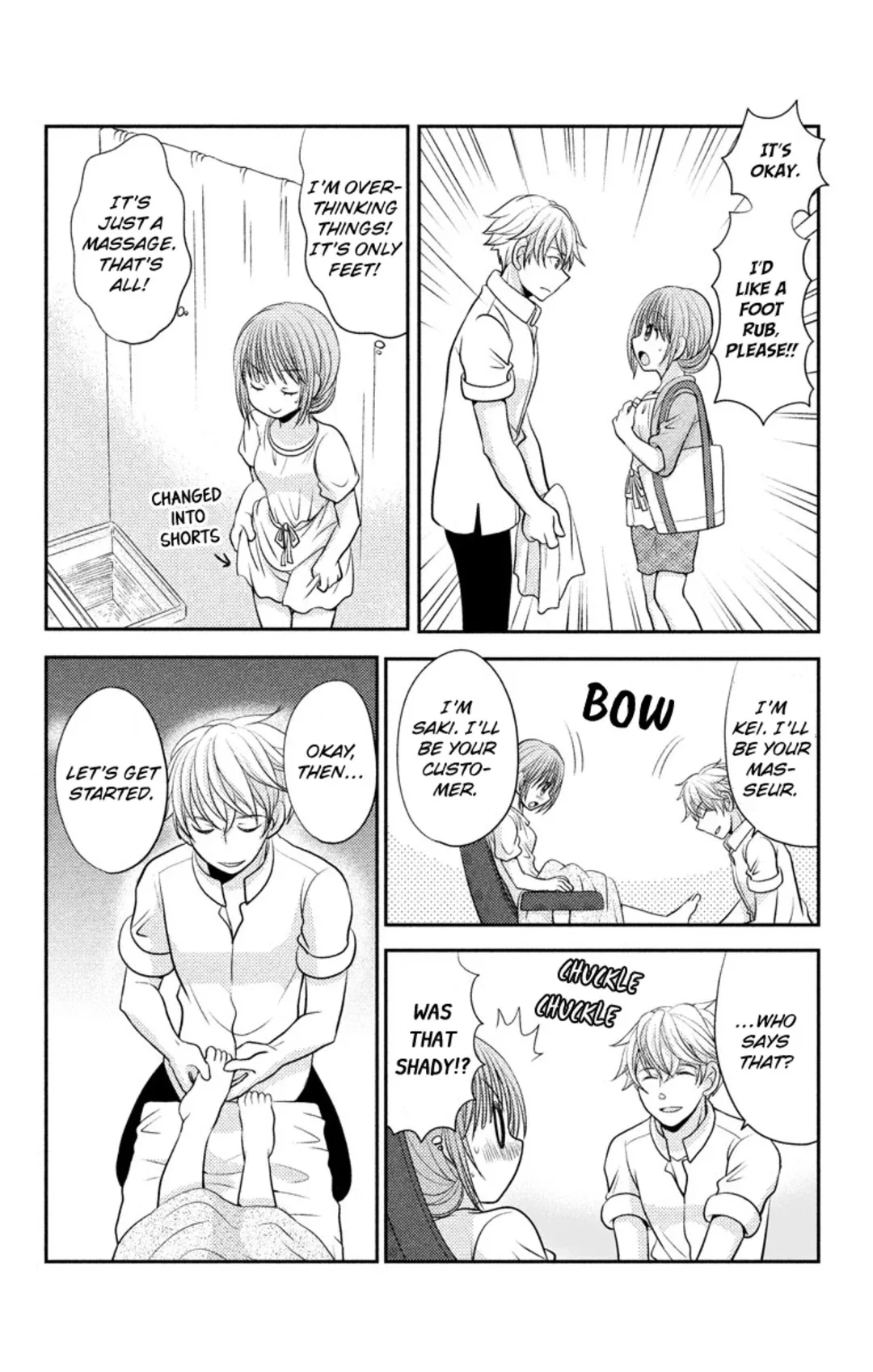 His Fingers Are Always Wet Chapter 0 page 6