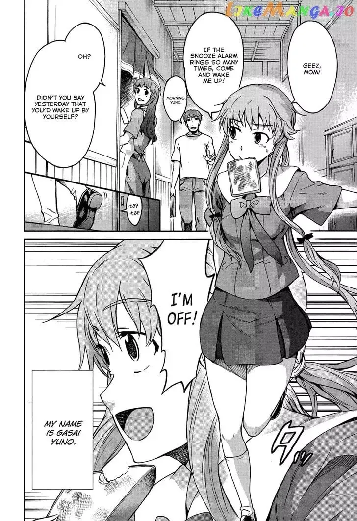 Mirai Nikki Redial Chapter 1 page 8