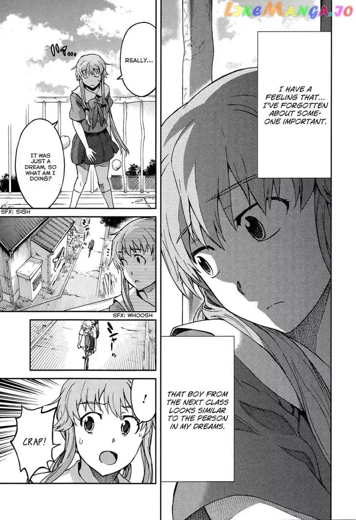 Mirai Nikki Redial Chapter 1 page 18