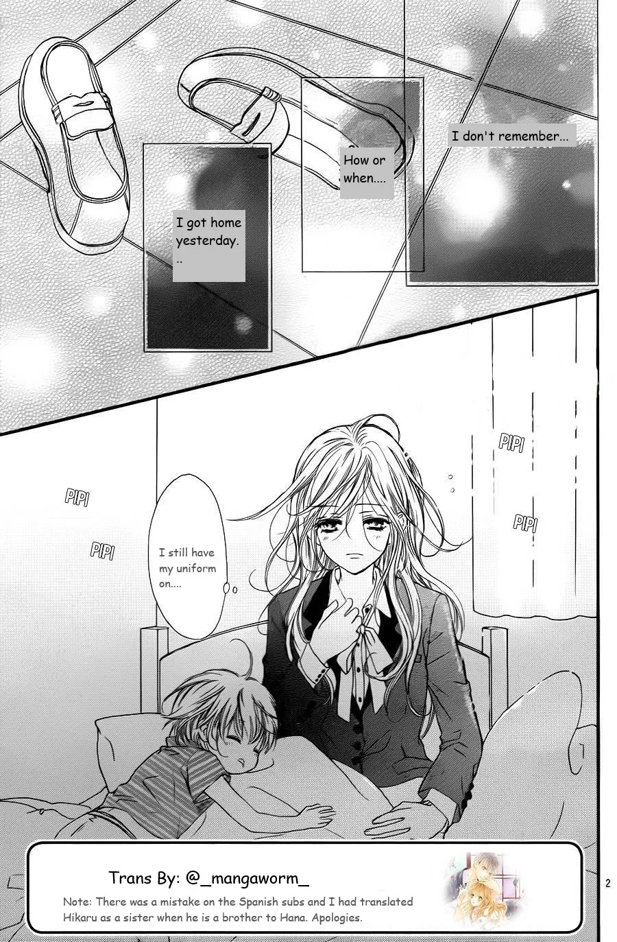 Boku ni Hana no Melancholy Chapter 2 page 1