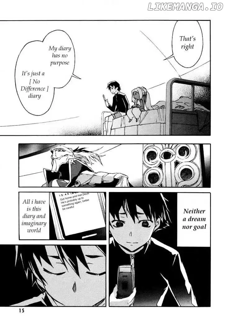 Mirai Nikki Chapter 0.1 page 15