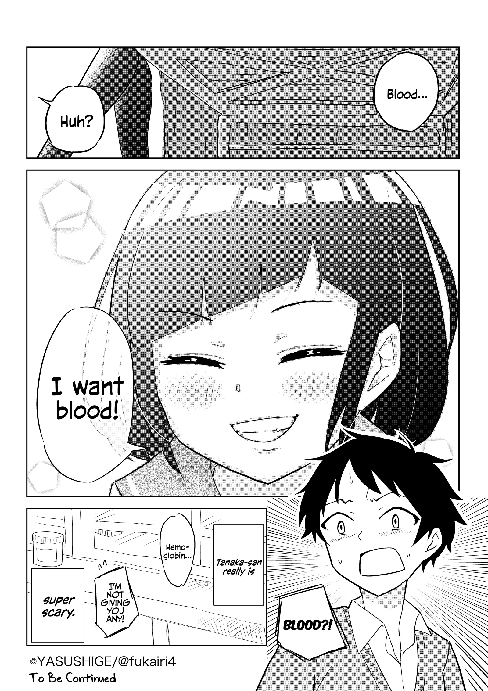 My Classmate Tanaka-San Is Super Scary Chapter 3 page 4