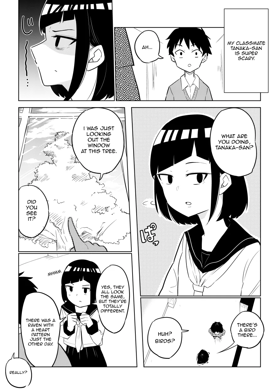 My Classmate Tanaka-San Is Super Scary Chapter 4 page 1