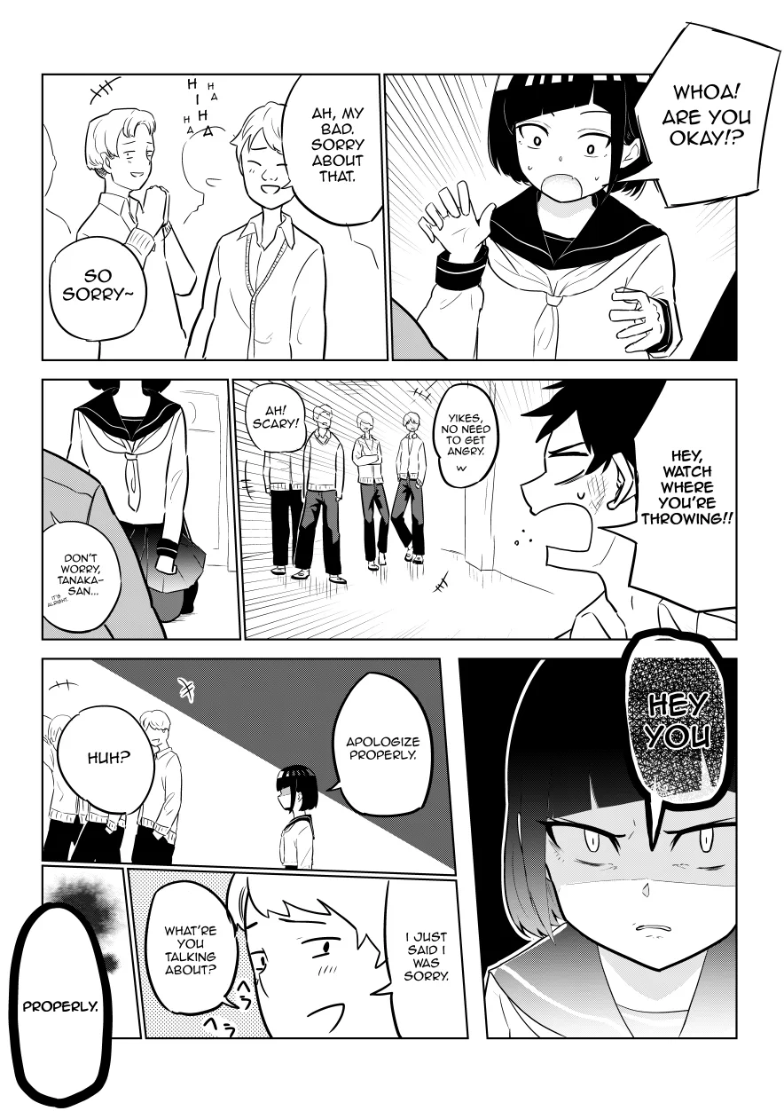 My Classmate Tanaka-San Is Super Scary Chapter 4 page 3