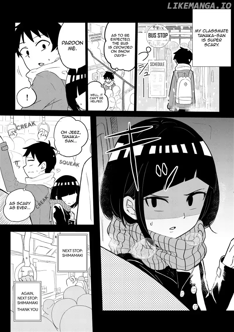 My Classmate Tanaka-San Is Super Scary Chapter 6 page 1