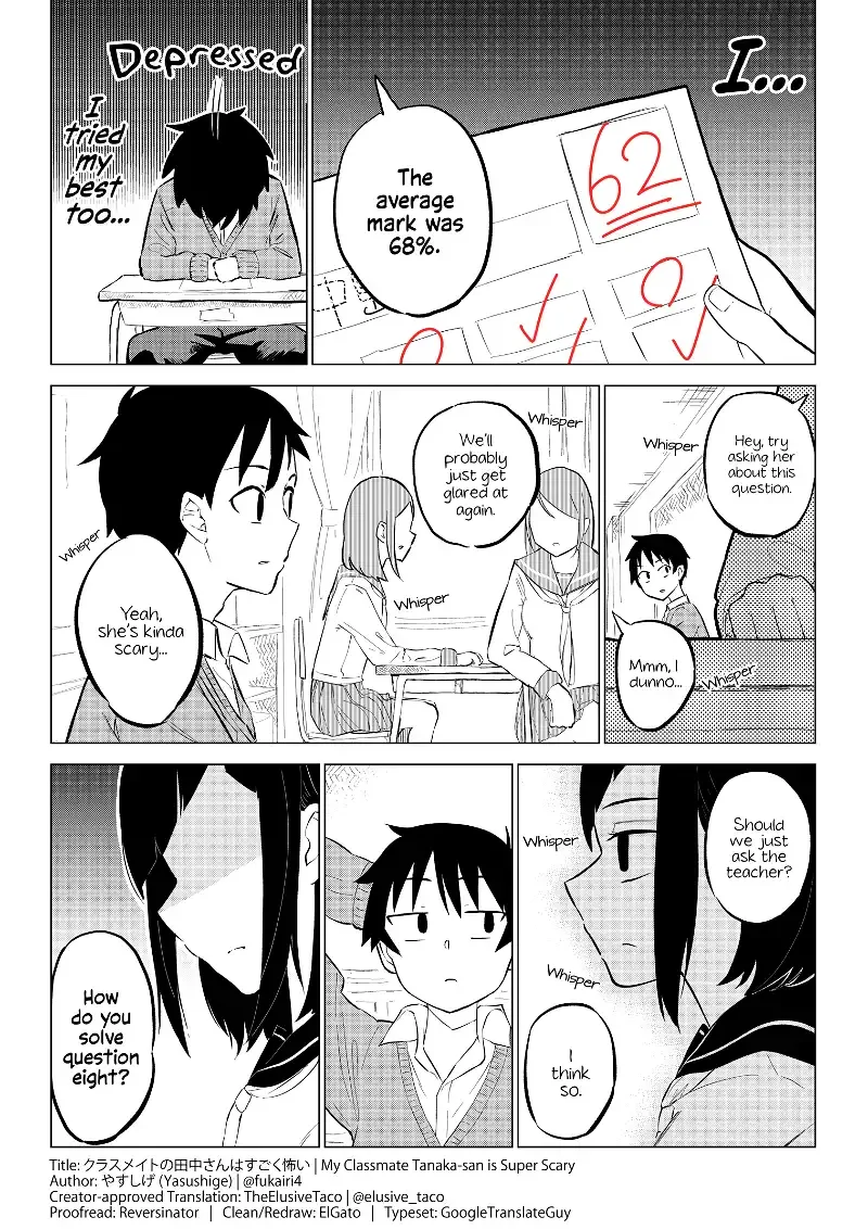 My Classmate Tanaka-San Is Super Scary Chapter 9 page 2