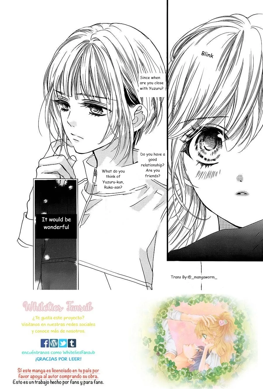Boku ni Hana no Melancholy Chapter 11 page 1