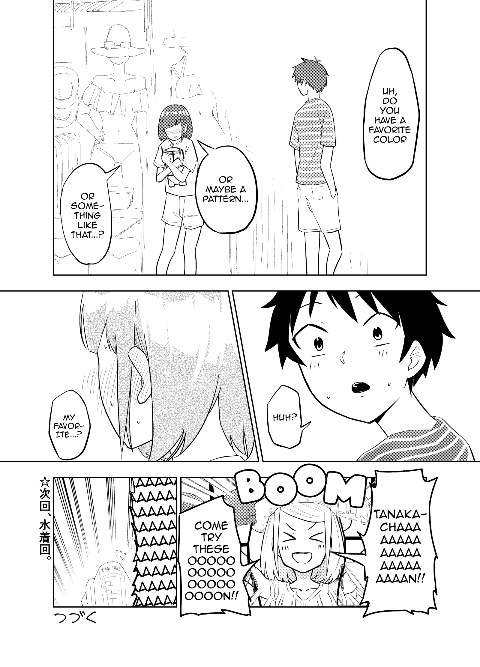 My Classmate Tanaka-San Is Super Scary Chapter 12 page 4