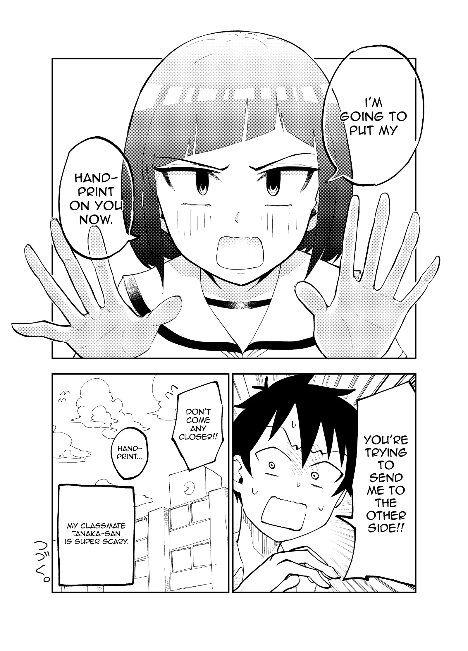 My Classmate Tanaka-San Is Super Scary Chapter 15 page 4