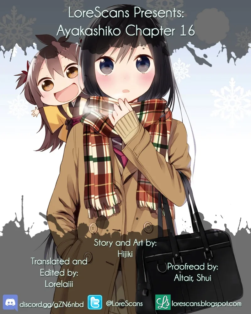 Ayakashiko Chapter 16 page 1