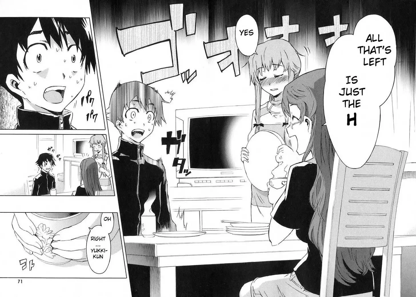 Mirai Nikki Chapter 10 page 23