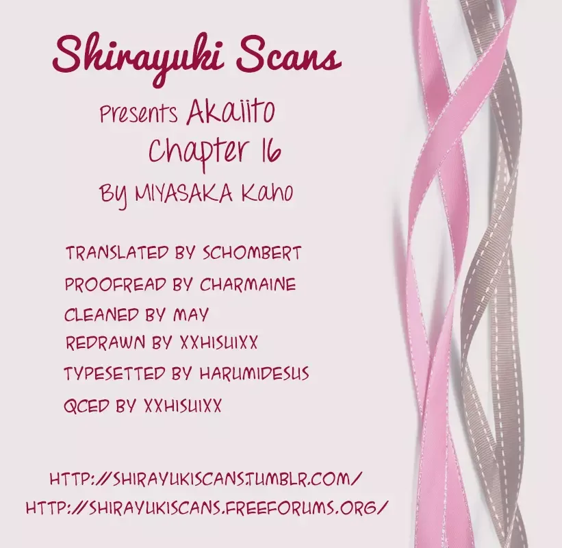 Akaiito (MIYASAKA Kaho) Chapter 16 page 42