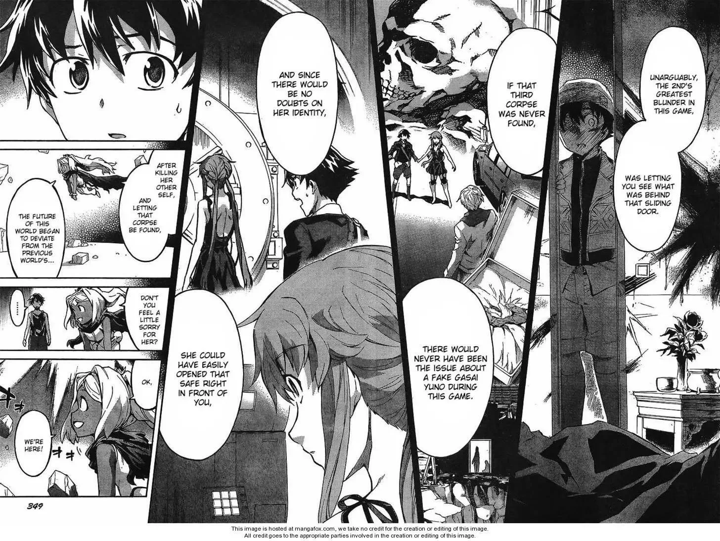 Mirai Nikki Chapter 54 page 9