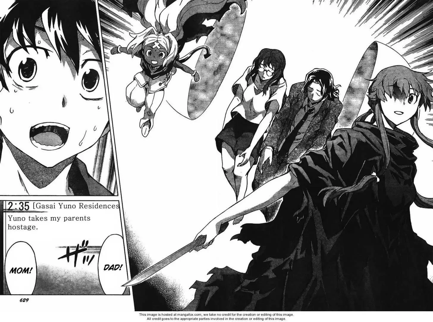 Mirai Nikki Chapter 55 page 33