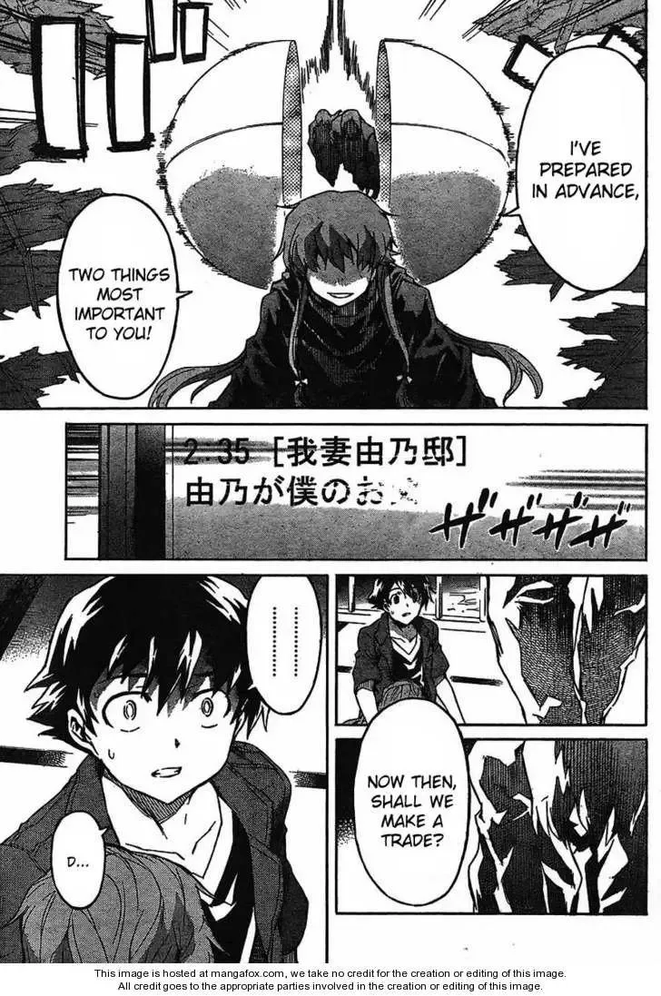 Mirai Nikki Chapter 55 page 32