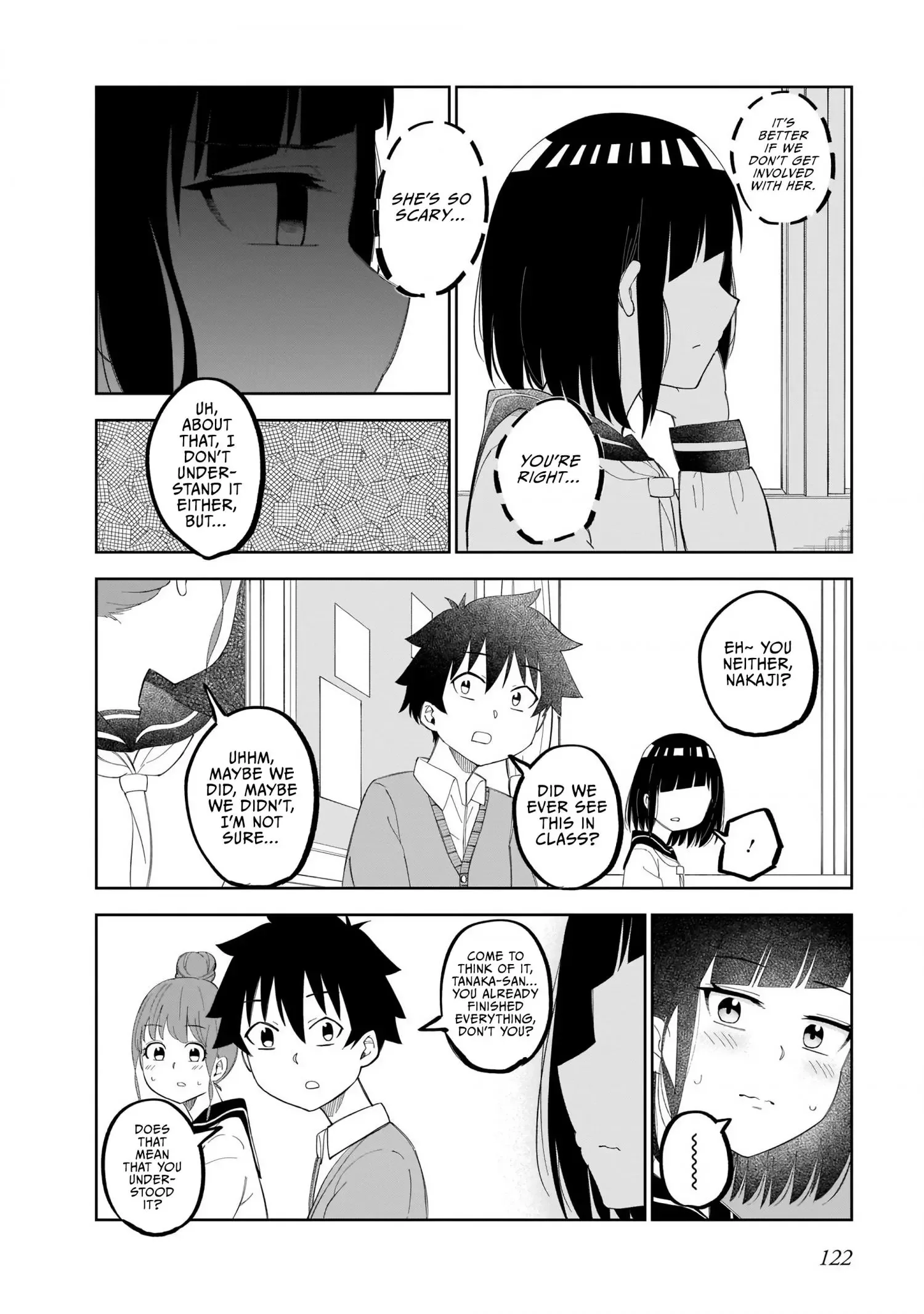 My Classmate Tanaka-San Is Super Scary Chapter 22 page 3