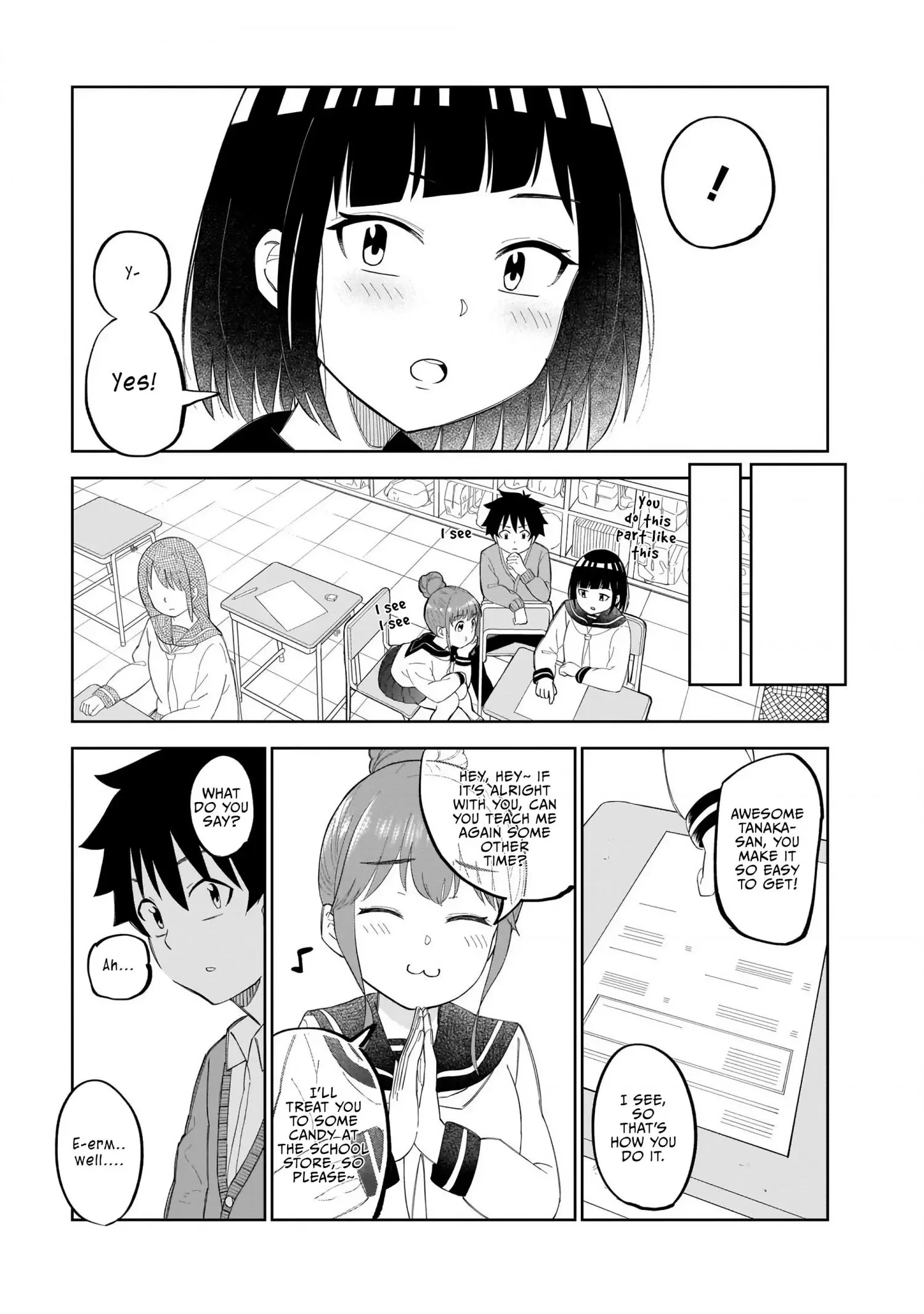 My Classmate Tanaka-San Is Super Scary Chapter 22 page 4