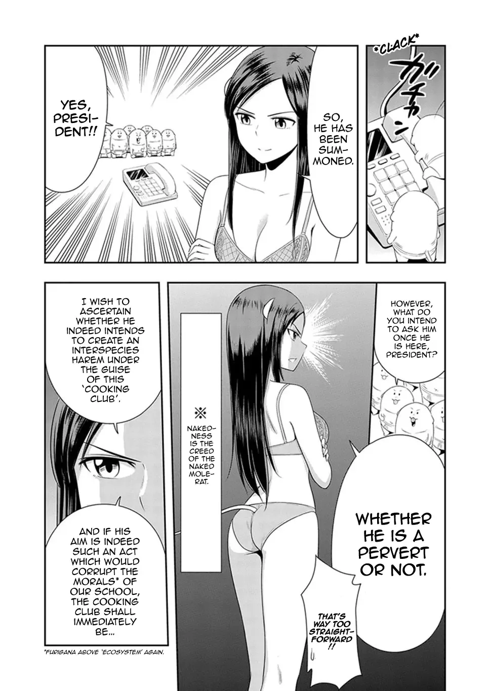 Murenase! Shiiton Gakuen Chapter 16 page 3