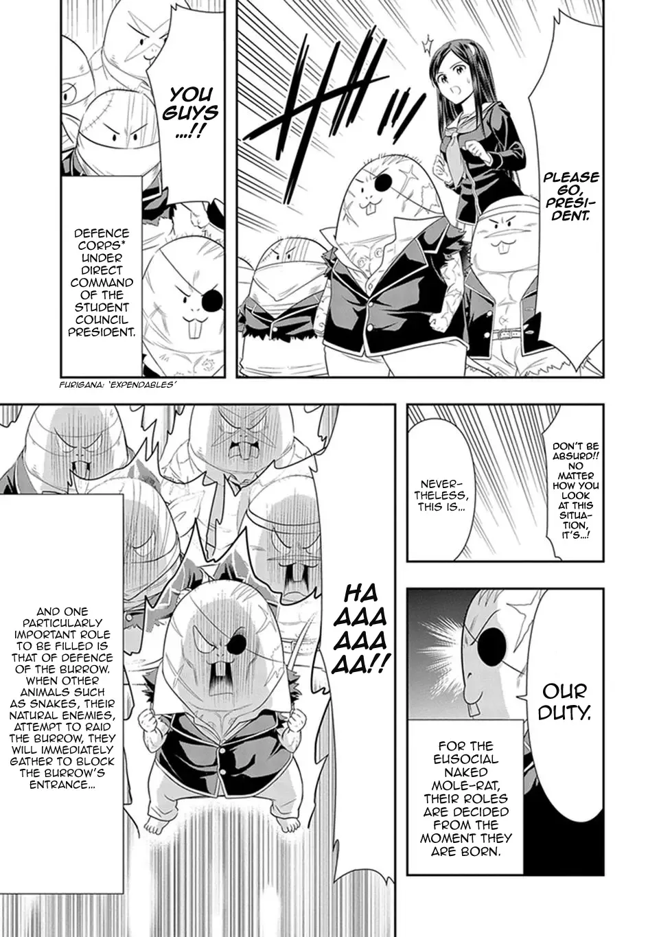Murenase! Shiiton Gakuen Chapter 16 page 9
