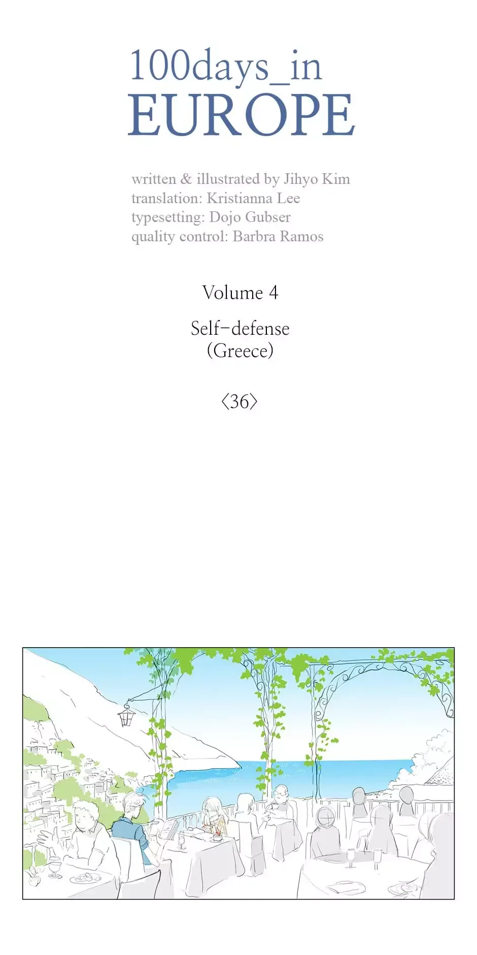 100 Days in Europe Chapter 36 page 1