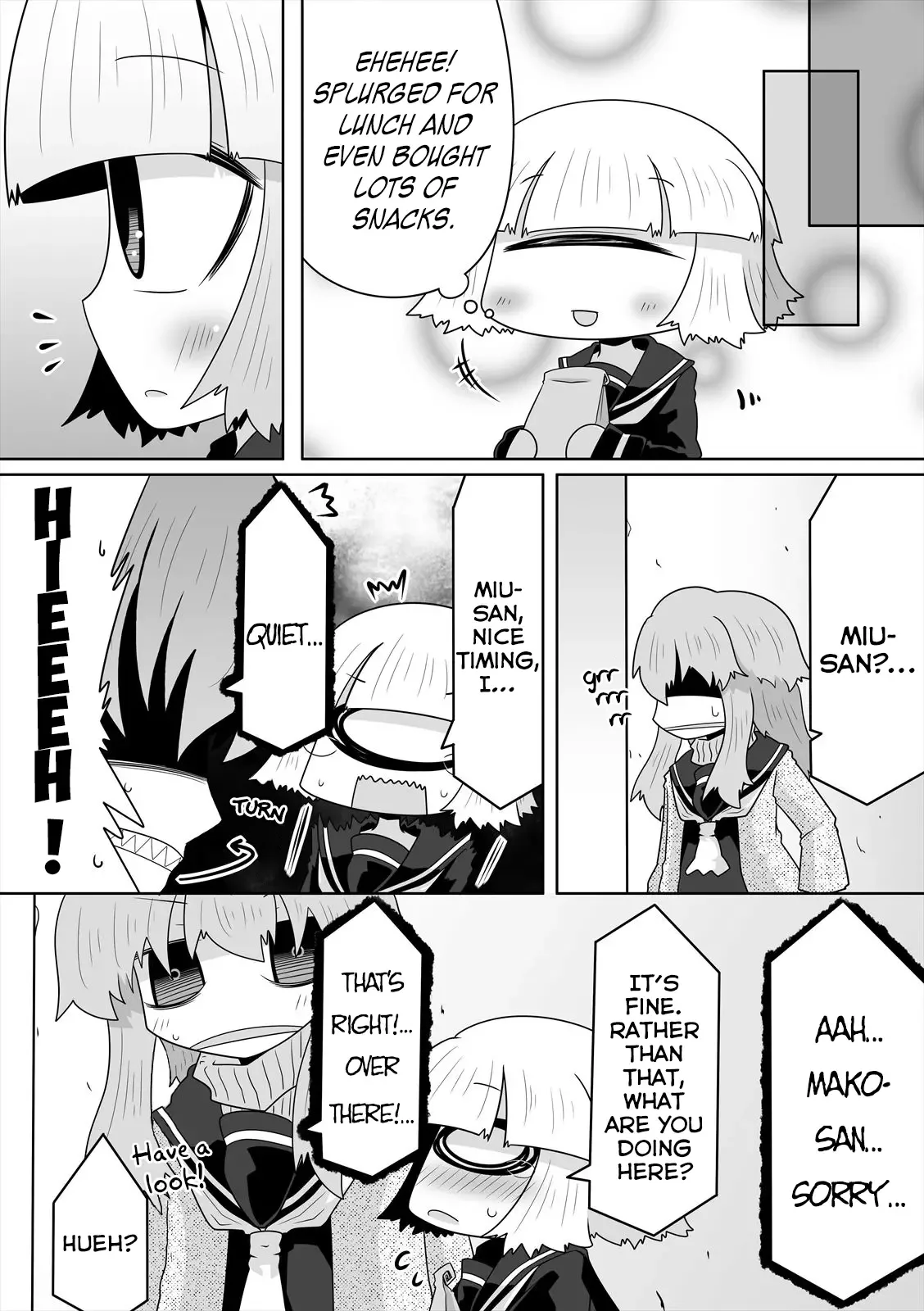 Mako-san to Hachisuka-kun. Chapter 18 page 4