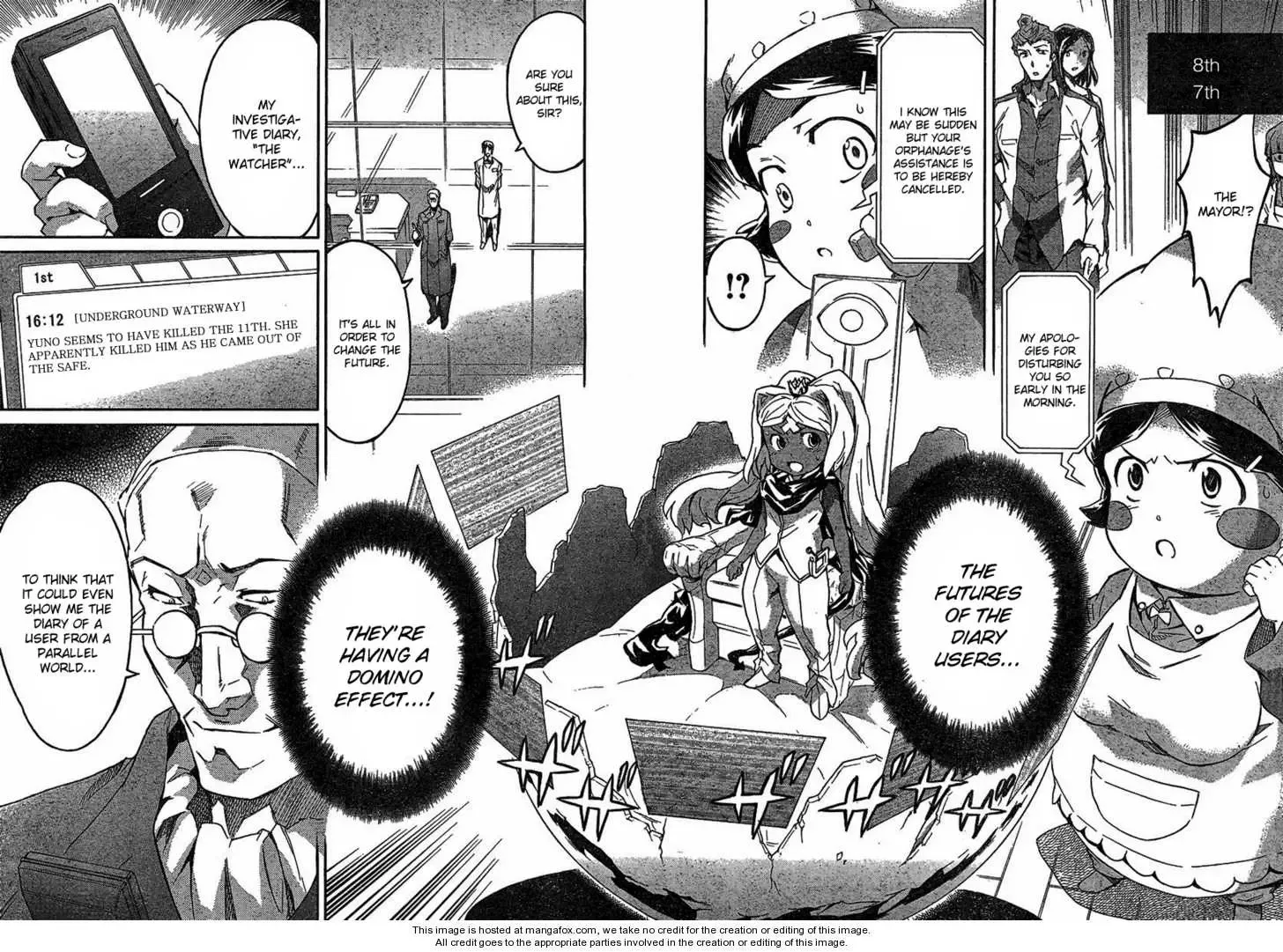 Mirai Nikki Chapter 58 page 18