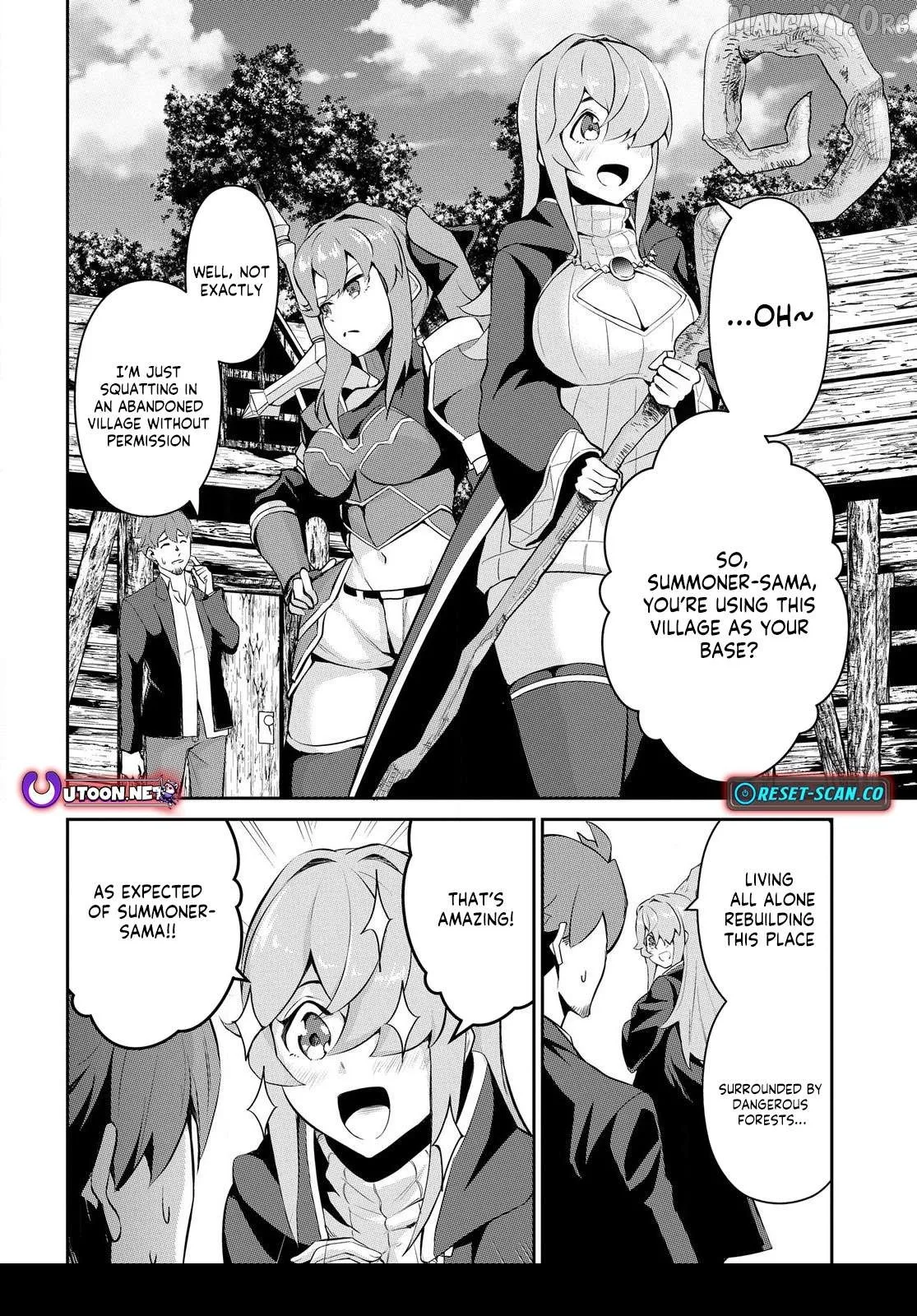 The Strongest Summoner is a Thirty-Something Guy: The Other World Domination of a Card Gamer Whose Cards Were Disposed of by His Parents Chapter 2.1 page 4