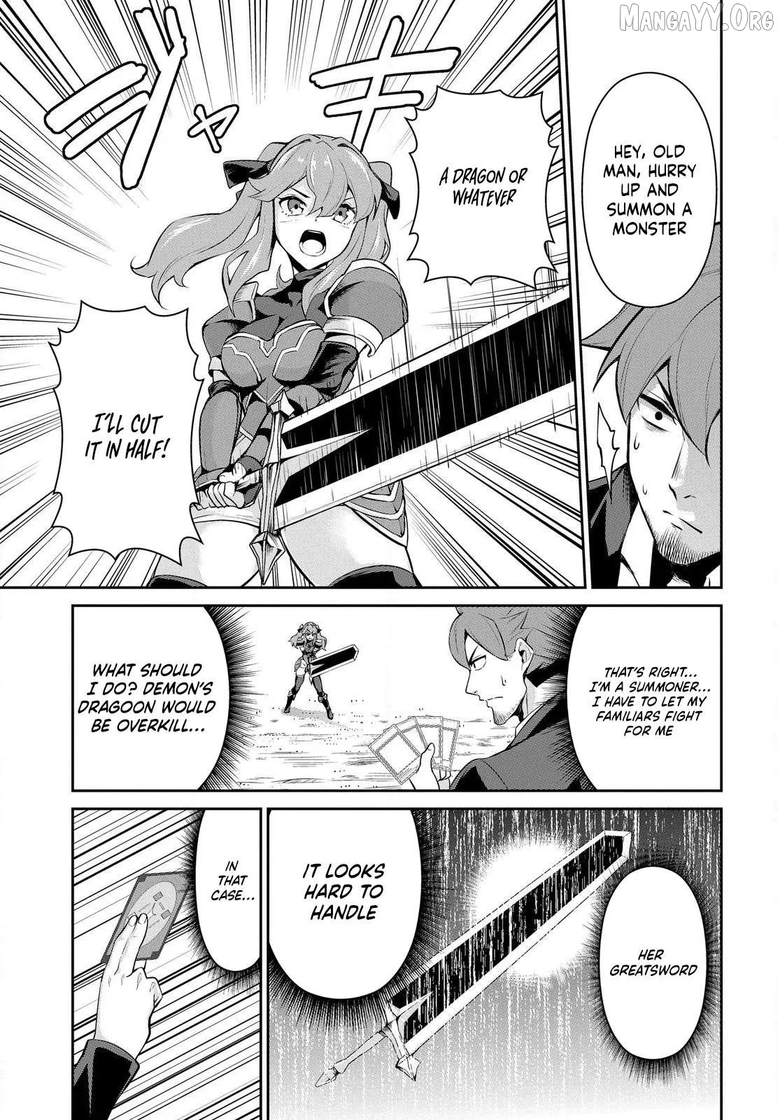 The Strongest Summoner is a Thirty-Something Guy: The Other World Domination of a Card Gamer Whose Cards Were Disposed of by His Parents Chapter 2.1 page 11