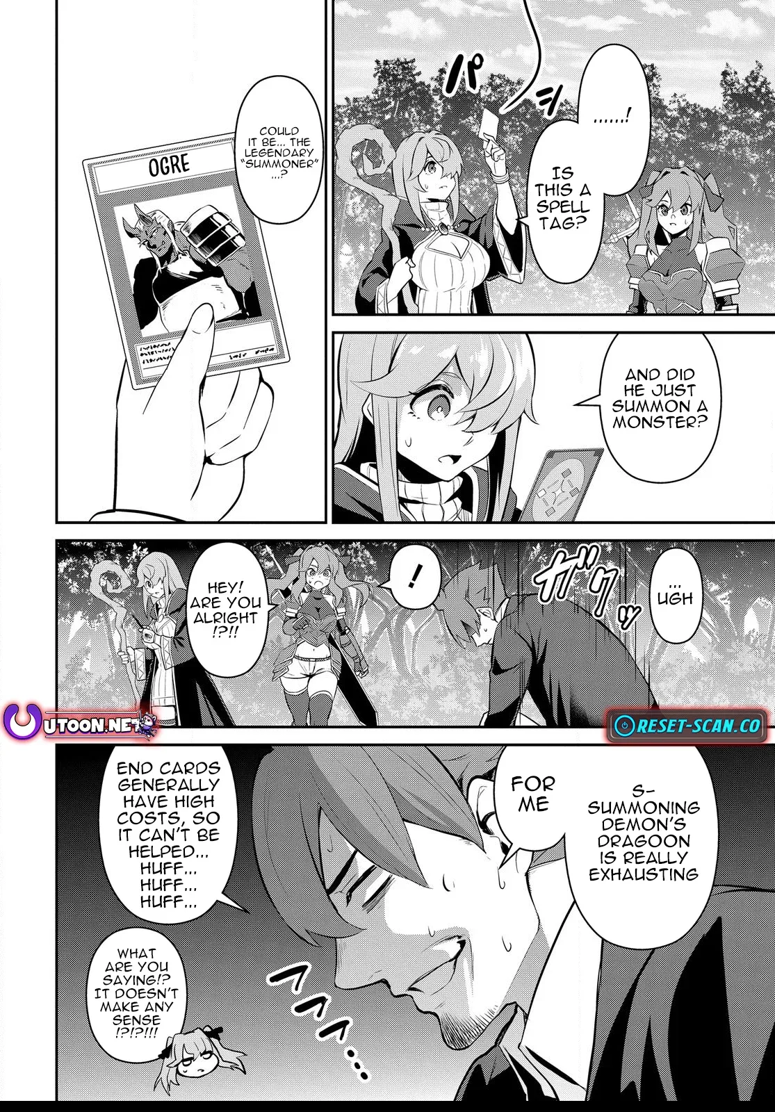 The Strongest Summoner is a Thirty-Something Guy: The Other World Domination of a Card Gamer Whose Cards Were Disposed of by His Parents Chapter 1.2 page 8