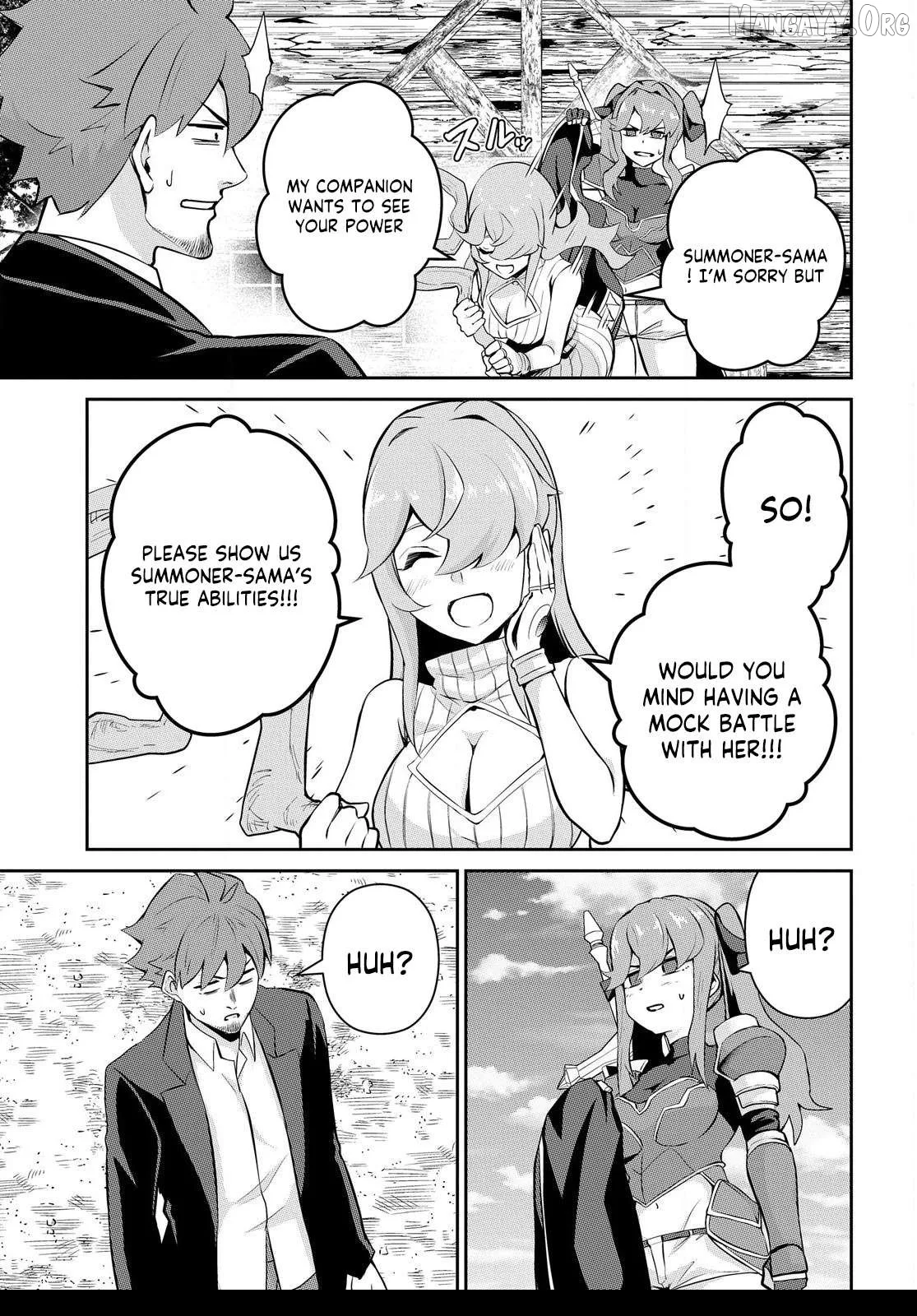 The Strongest Summoner is a Thirty-Something Guy: The Other World Domination of a Card Gamer Whose Cards Were Disposed of by His Parents Chapter 2.1 page 9