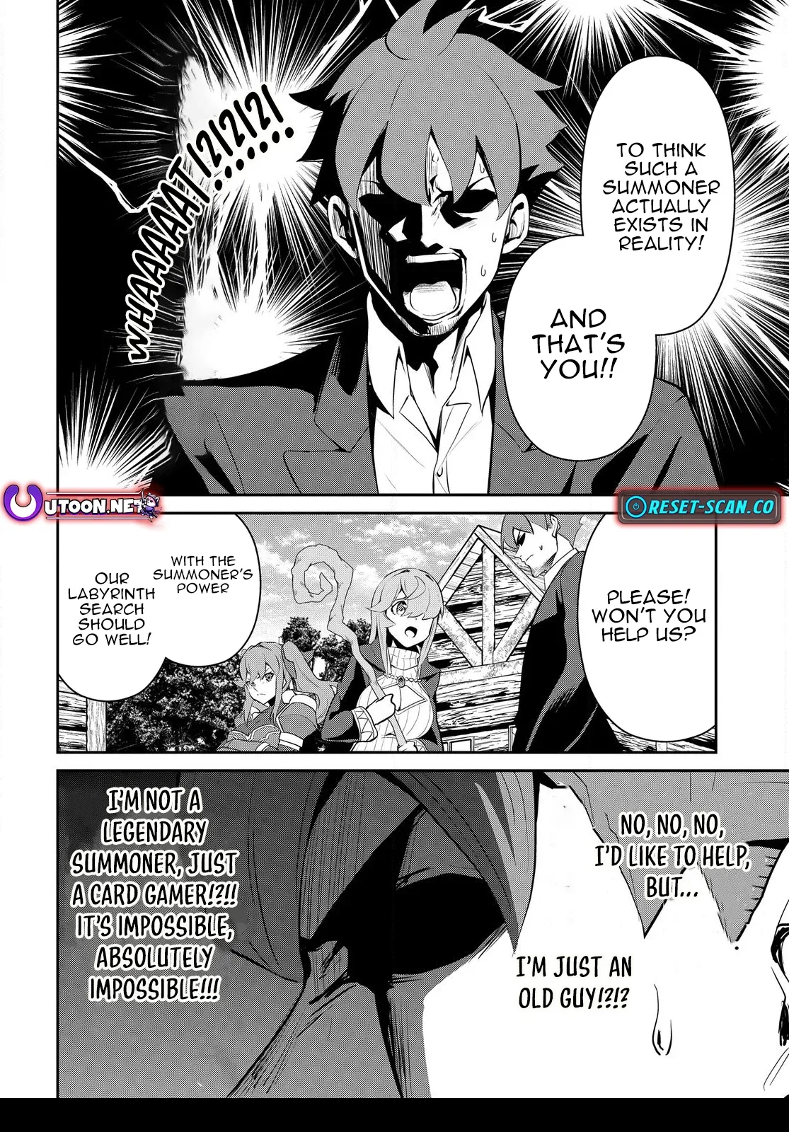 The Strongest Summoner is a Thirty-Something Guy: The Other World Domination of a Card Gamer Whose Cards Were Disposed of by His Parents Chapter 1.2 page 20