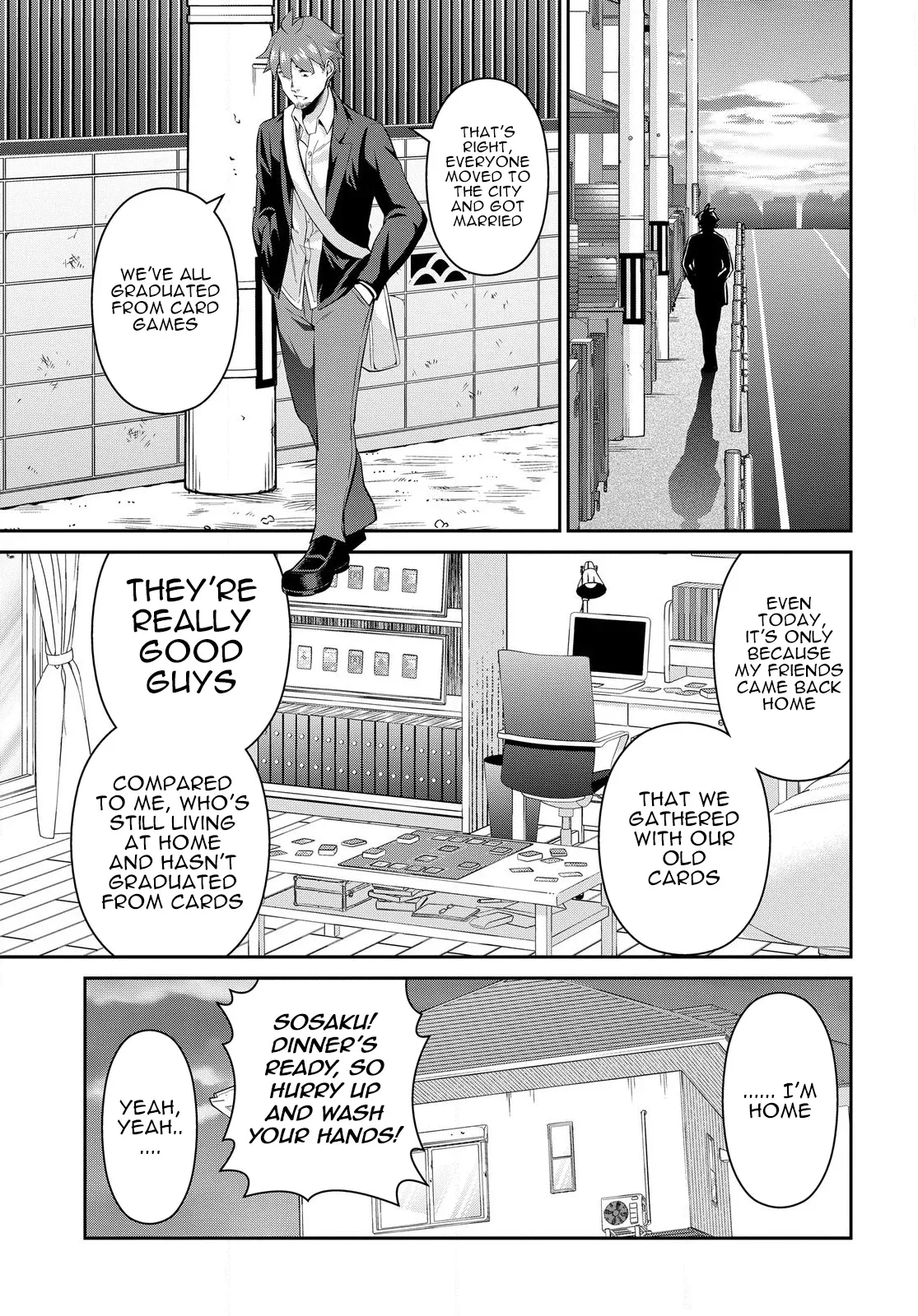 The Strongest Summoner is a Thirty-Something Guy: The Other World Domination of a Card Gamer Whose Cards Were Disposed of by His Parents Chapter 1.1 page 7