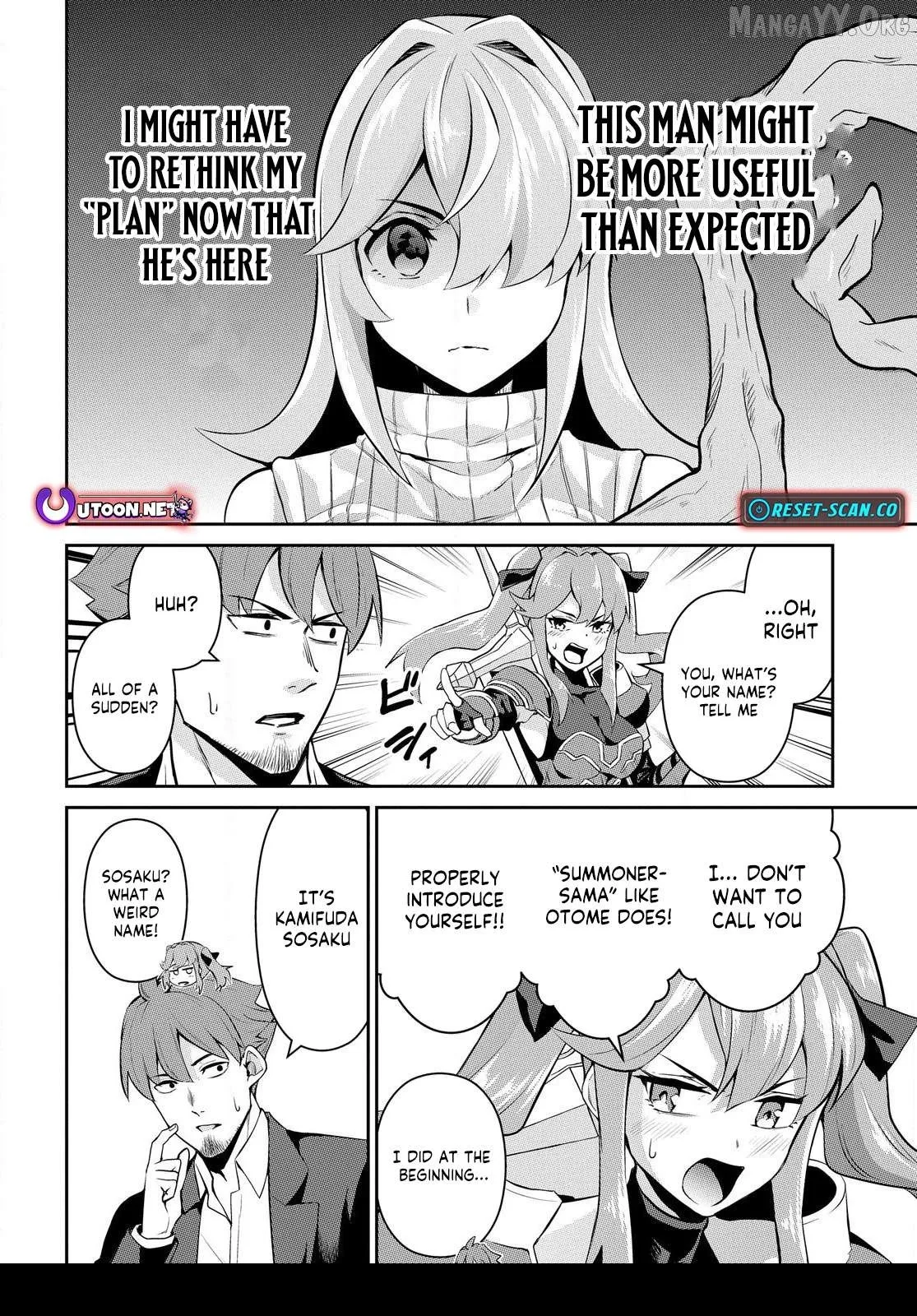 The Strongest Summoner is a Thirty-Something Guy: The Other World Domination of a Card Gamer Whose Cards Were Disposed of by His Parents Chapter 2.2 page 20