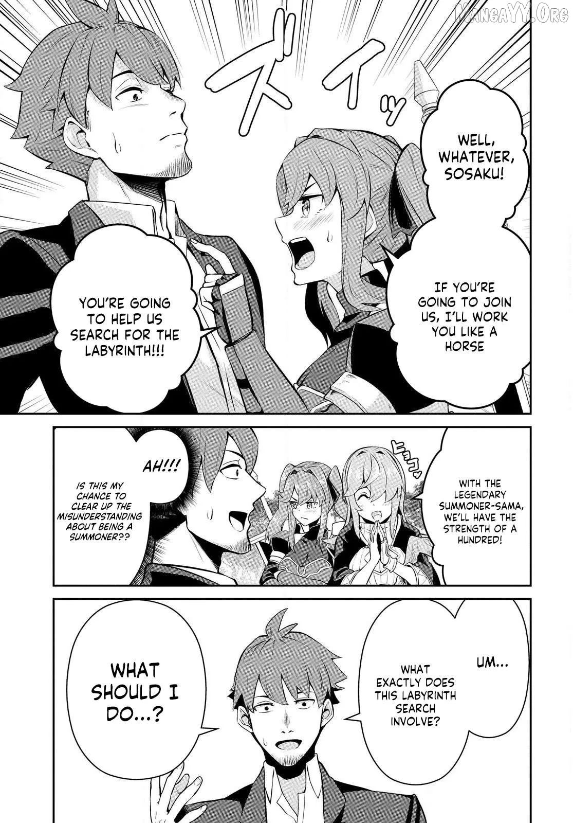 The Strongest Summoner is a Thirty-Something Guy: The Other World Domination of a Card Gamer Whose Cards Were Disposed of by His Parents Chapter 2.2 page 21