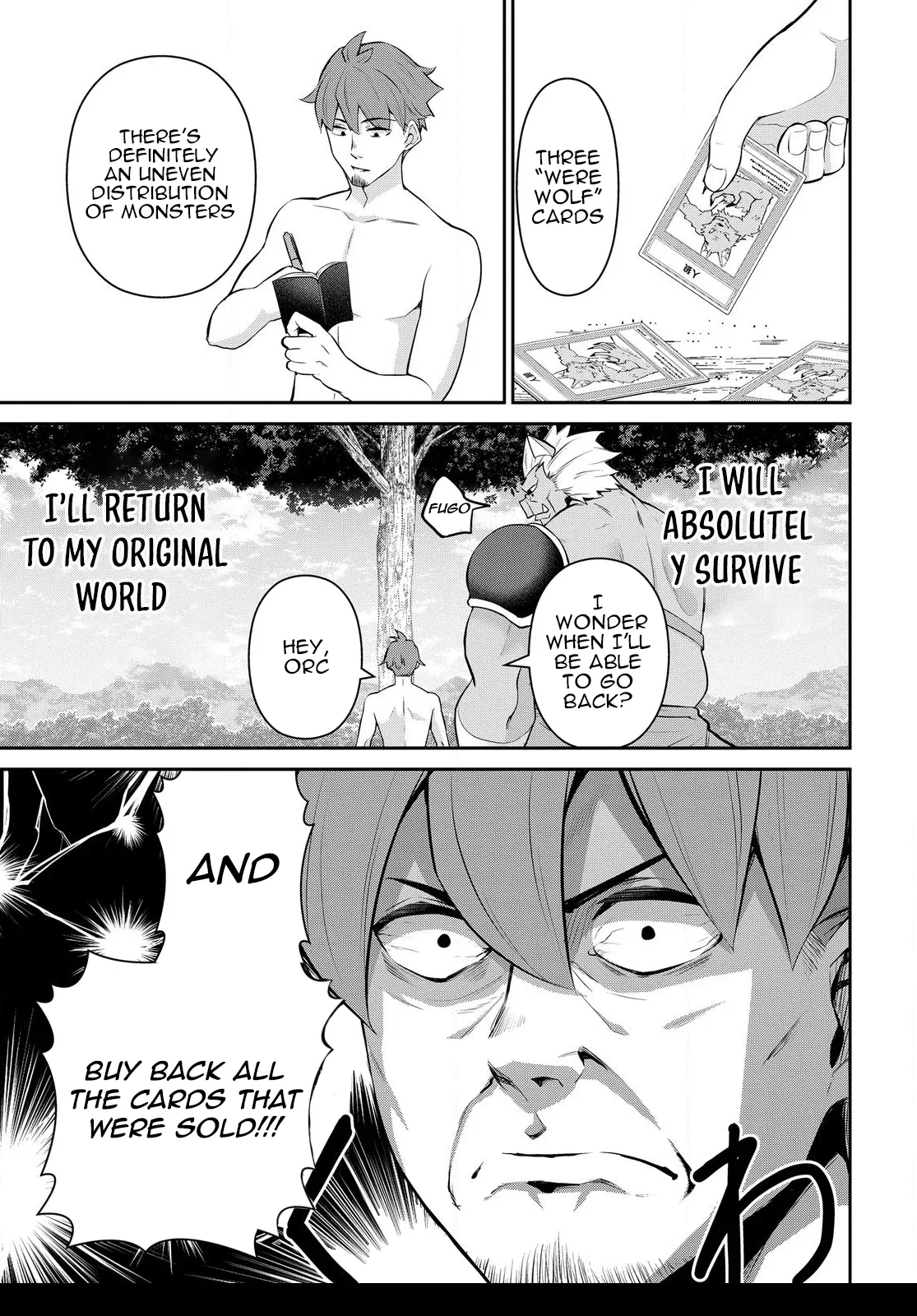The Strongest Summoner is a Thirty-Something Guy: The Other World Domination of a Card Gamer Whose Cards Were Disposed of by His Parents Chapter 1.1 page 29