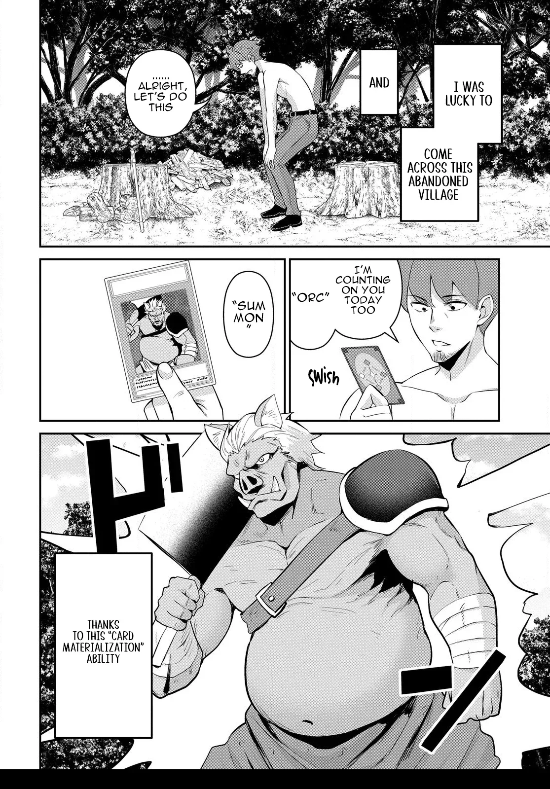 The Strongest Summoner is a Thirty-Something Guy: The Other World Domination of a Card Gamer Whose Cards Were Disposed of by His Parents Chapter 1.1 page 26