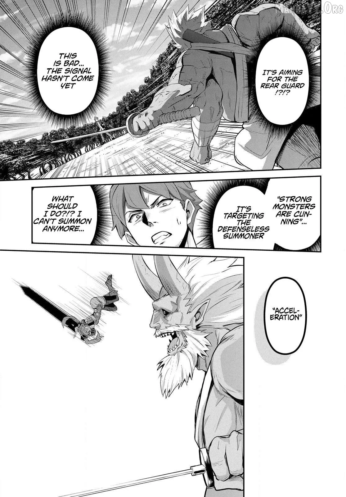 The Strongest Summoner is a Thirty-Something Guy: The Other World Domination of a Card Gamer Whose Cards Were Disposed of by His Parents Chapter 3.2 page 9