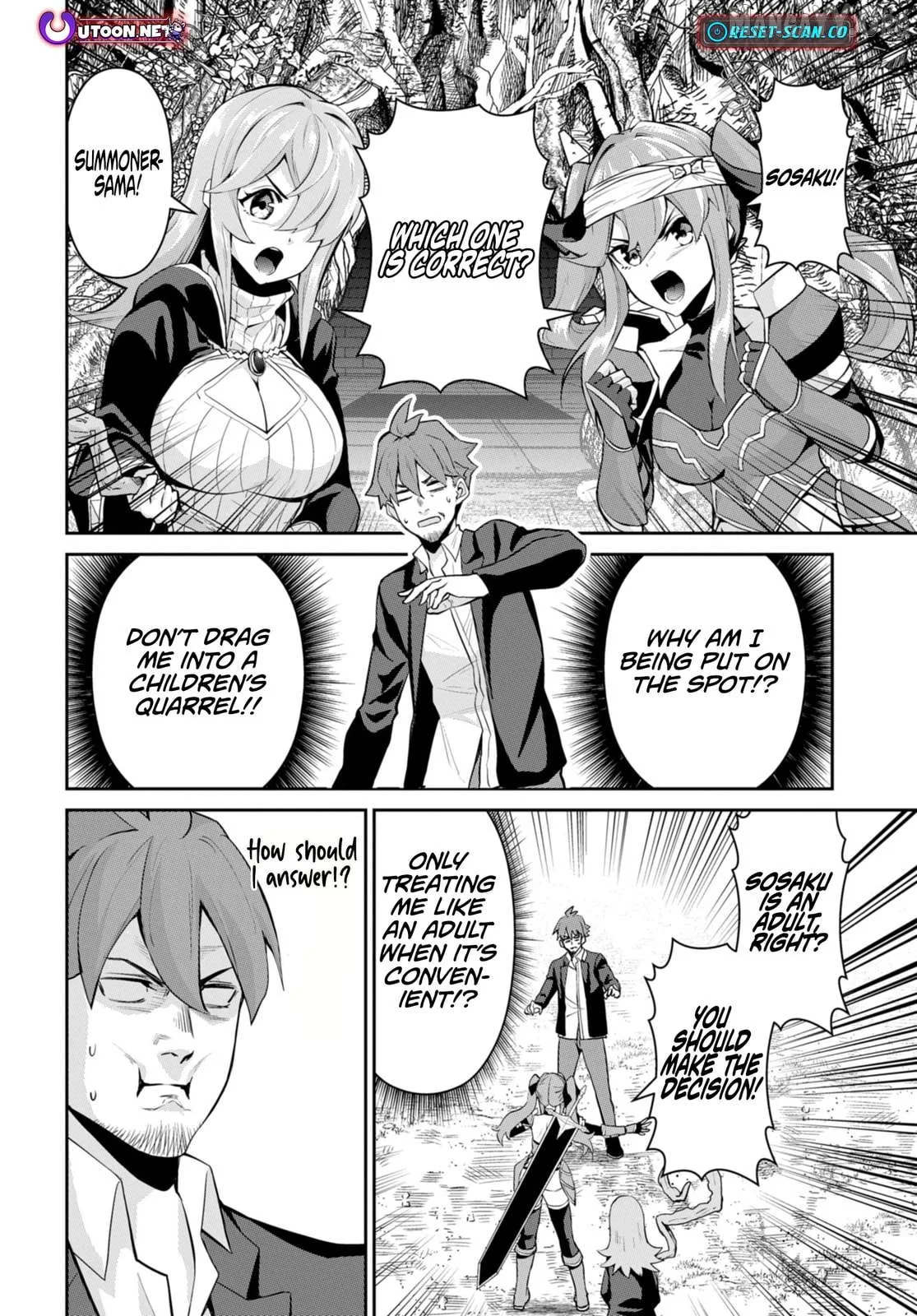 The Strongest Summoner is a Thirty-Something Guy: The Other World Domination of a Card Gamer Whose Cards Were Disposed of by His Parents Chapter 4 page 1