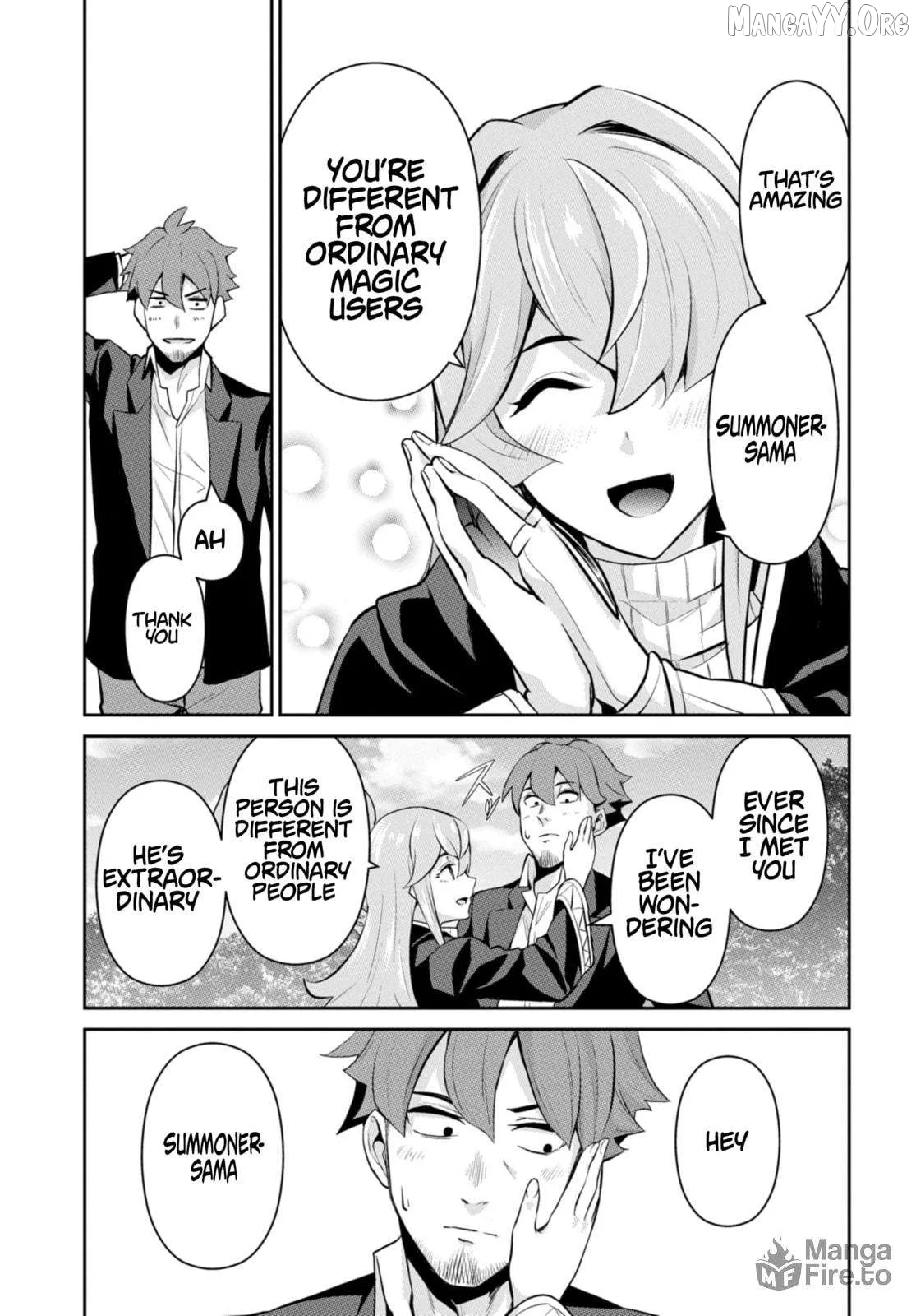 The Strongest Summoner is a Thirty-Something Guy: The Other World Domination of a Card Gamer Whose Cards Were Disposed of by His Parents Chapter 4 page 8