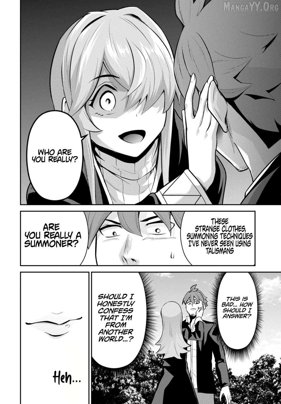 The Strongest Summoner is a Thirty-Something Guy: The Other World Domination of a Card Gamer Whose Cards Were Disposed of by His Parents Chapter 4 page 9