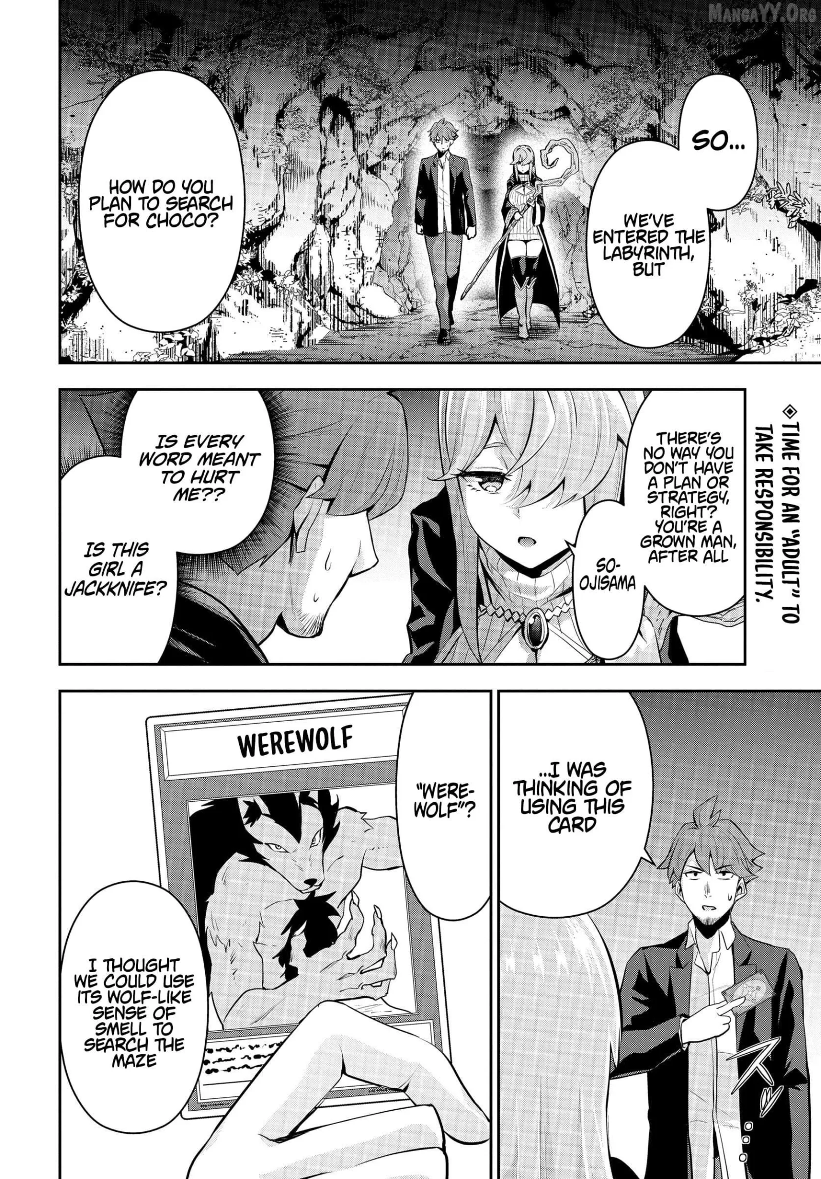 The Strongest Summoner is a Thirty-Something Guy: The Other World Domination of a Card Gamer Whose Cards Were Disposed of by His Parents Chapter 5.1 page 2