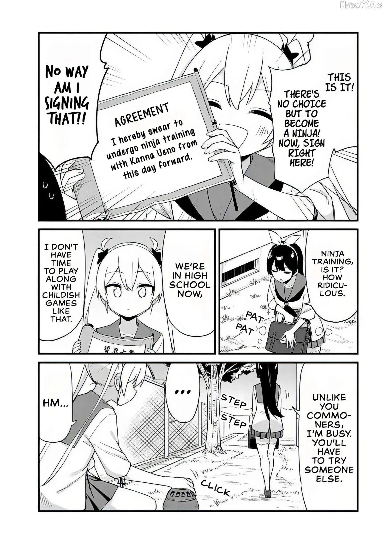 Shichi Genme wa Ninja Shugyou Desu! Chapter 1 page 17
